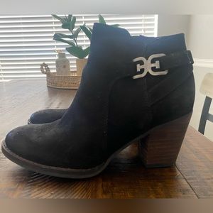 SAM EDELMAN MORGAN SUEDE BOOTS